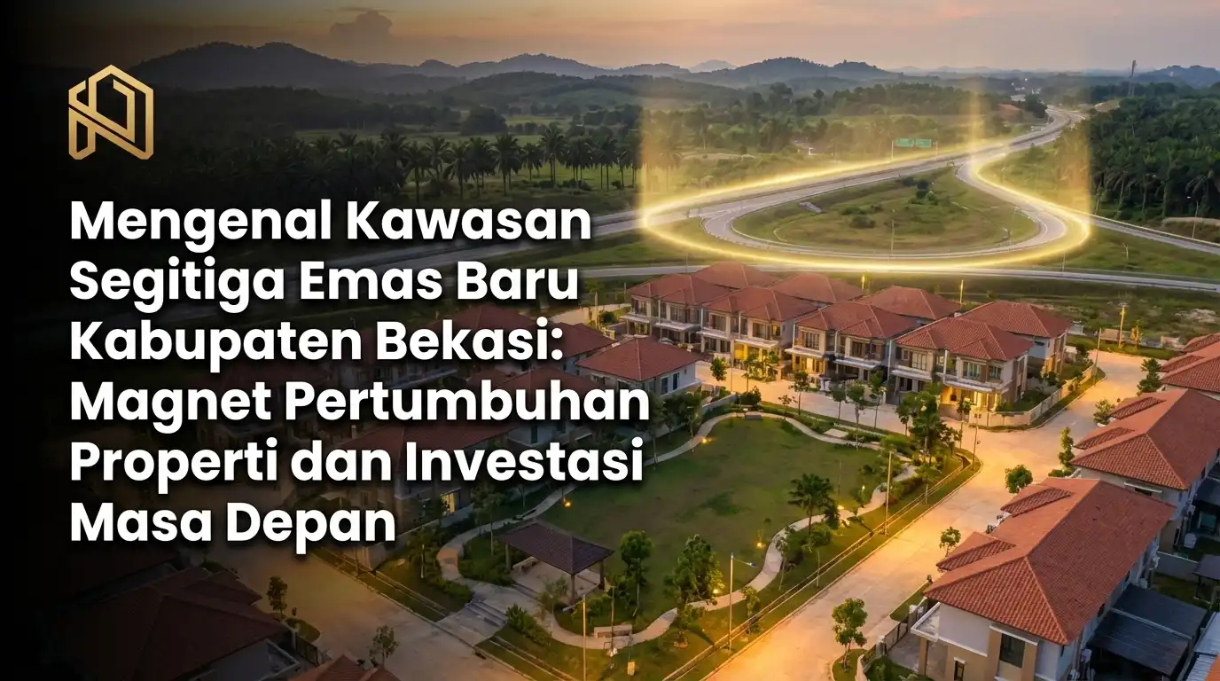 mengenal kawasan segitiga emas baru di kabupaten bekasi magnet pertumbuhan properti dan investasi masa depan
