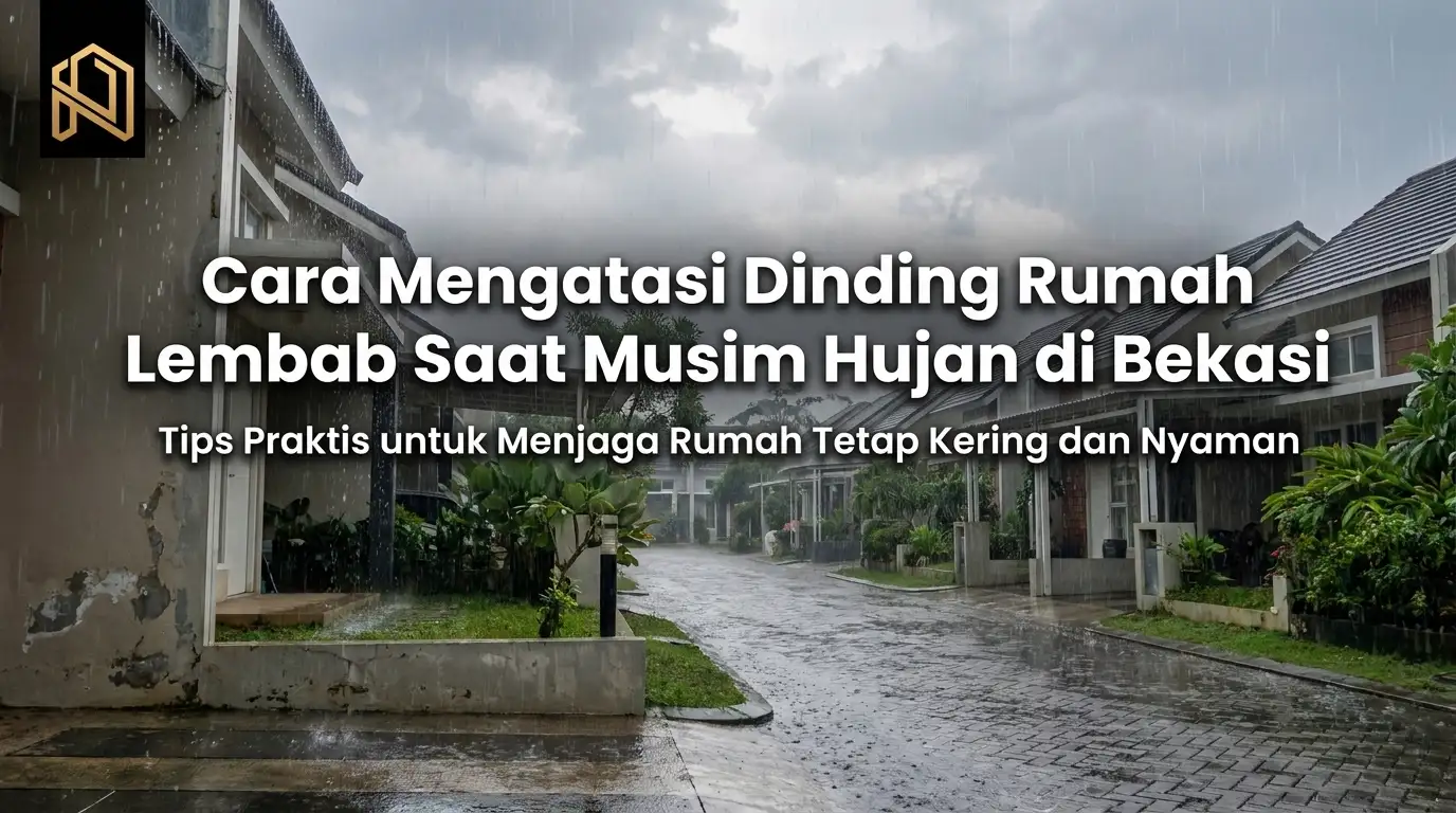 Cara Mengatasi Dinding Rumah yang Lembab Saat Musim Hujan di Wilayah Bekasi