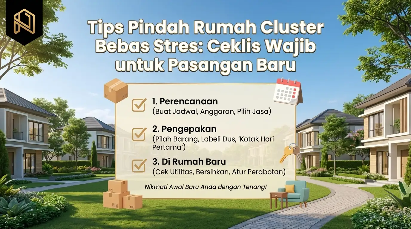 Tips Pindahan Rumah Cluster Tanpa Stress: Checklist Wajib untuk Pasangan Baru