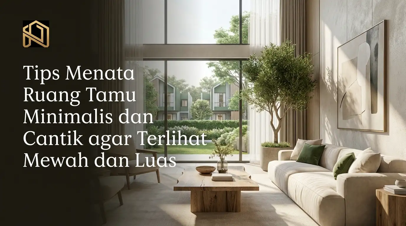 Tips Menata Ruang Tamu Minimalis dan Cantik Agar Terlihat Mewah dan Luas