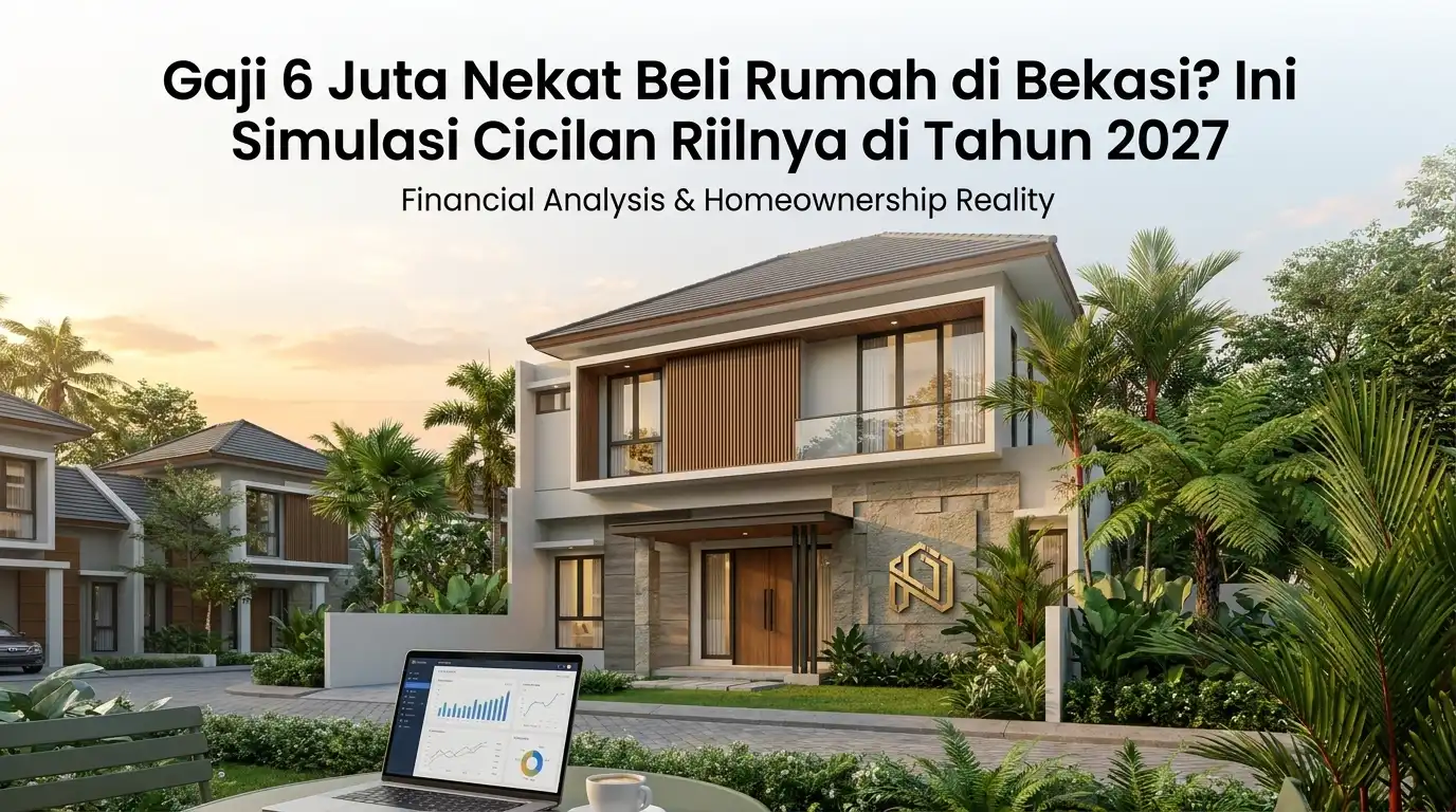 KPR Gaji 6 Juta di Bekasi 2027: Simulasi Cicilan Riilnya