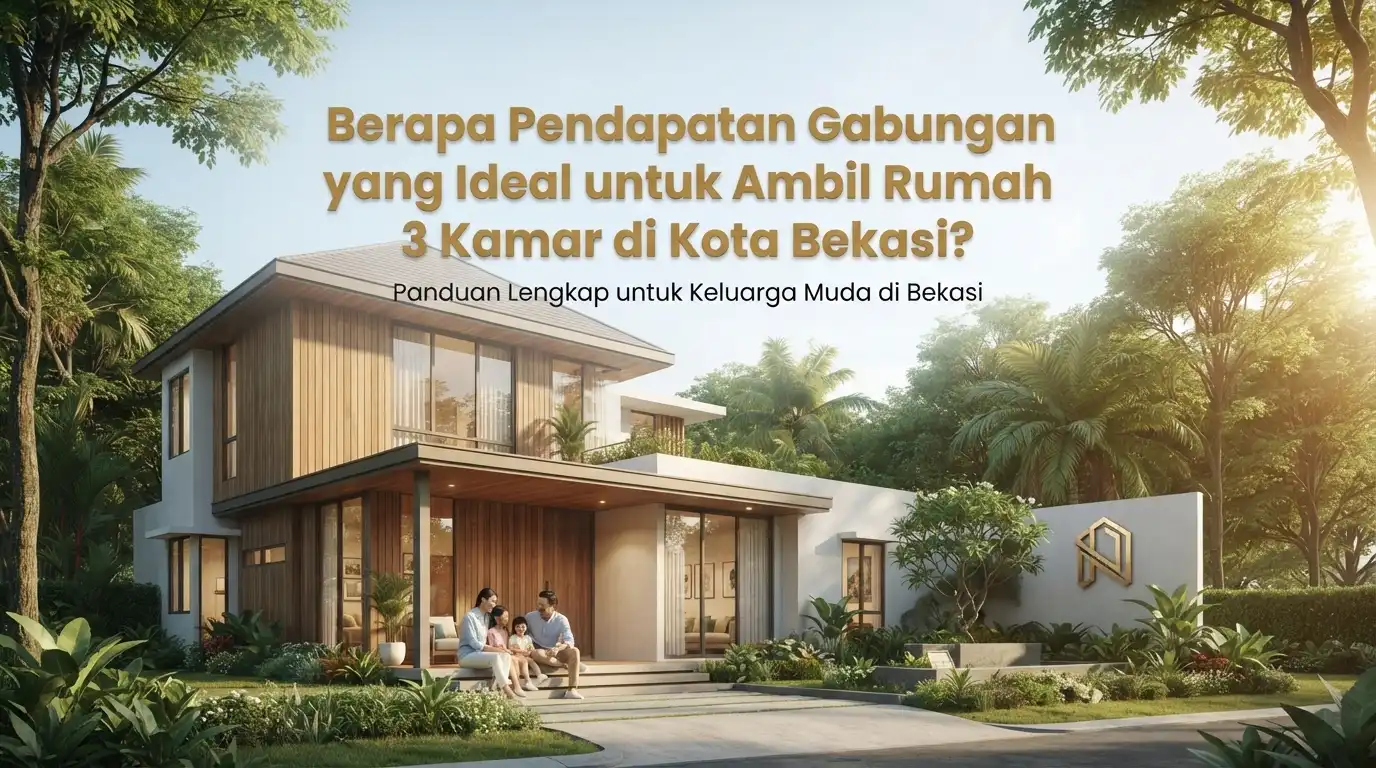 Pendapatan Gabungan Ideal untuk Rumah 3 Kamar di Bekasi