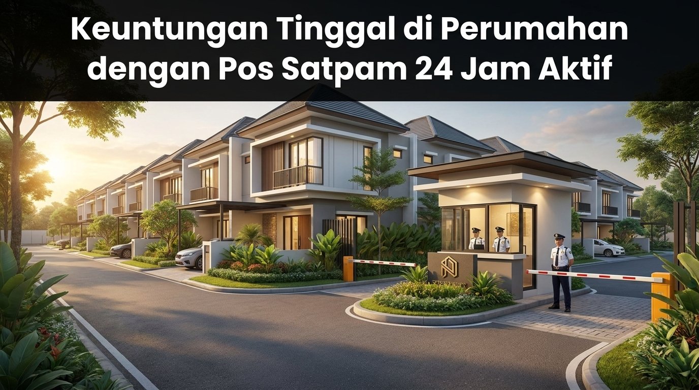 Keuntungan Tinggal di Perumahan dengan Pos Satpam 24 Jam Aktif
