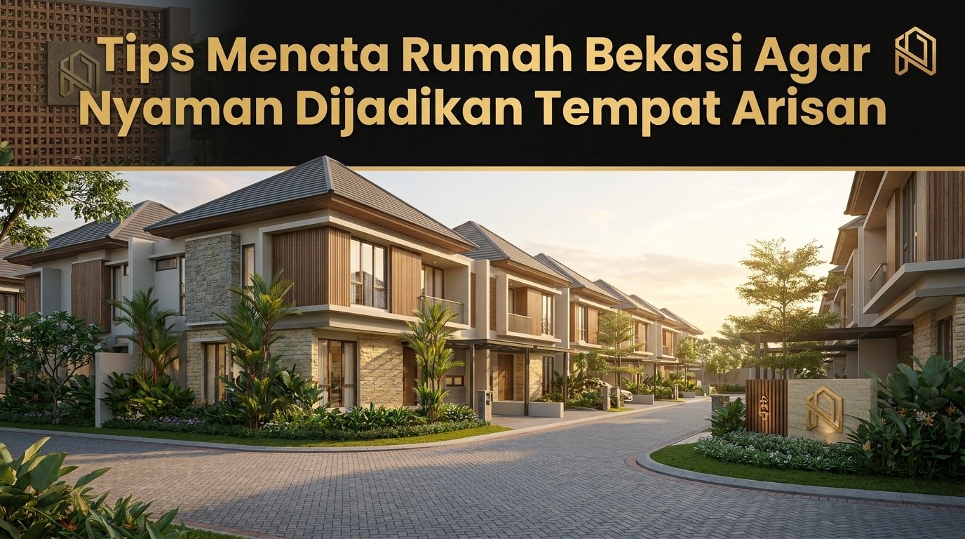 Tips Menata Rumah Bekasi Agar Nyaman Dijadikan Tempat Arisan
