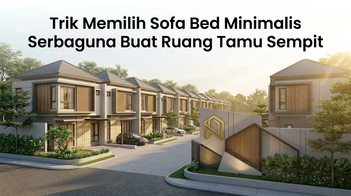 Trik Memilih Sofa Bed Minimalis Serbaguna Buat Ruang Tamu Sempit