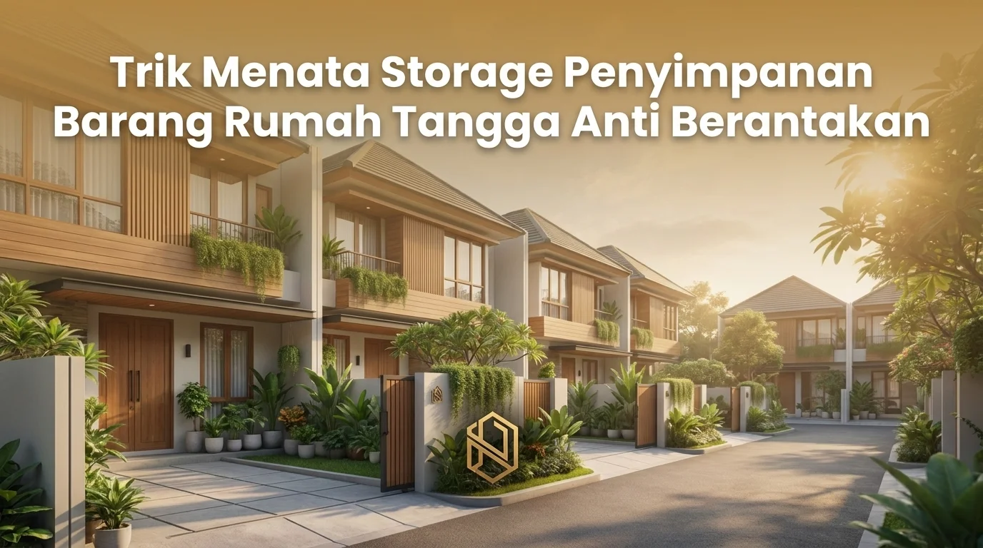 7 Trik Cerdas Menata Storage Barang Rumah Tangga Anti Berantakan