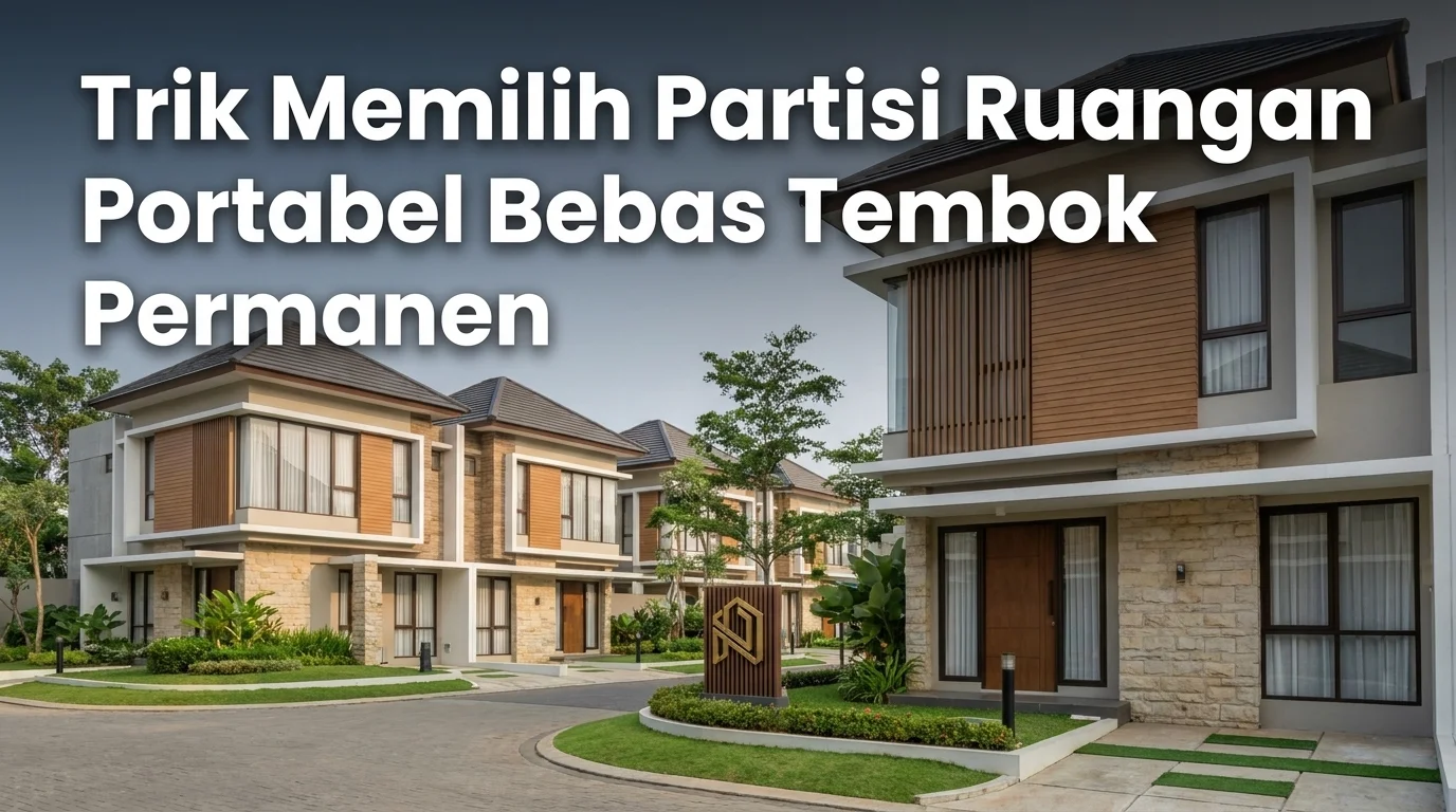 Trik Memilih Partisi Ruangan Portabel Bebas Tembok Permanen